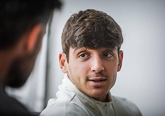 Gonzalo Villar, en una entrevista con IDEAL.