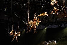 Las imágenes del Circo del Sol en Granada