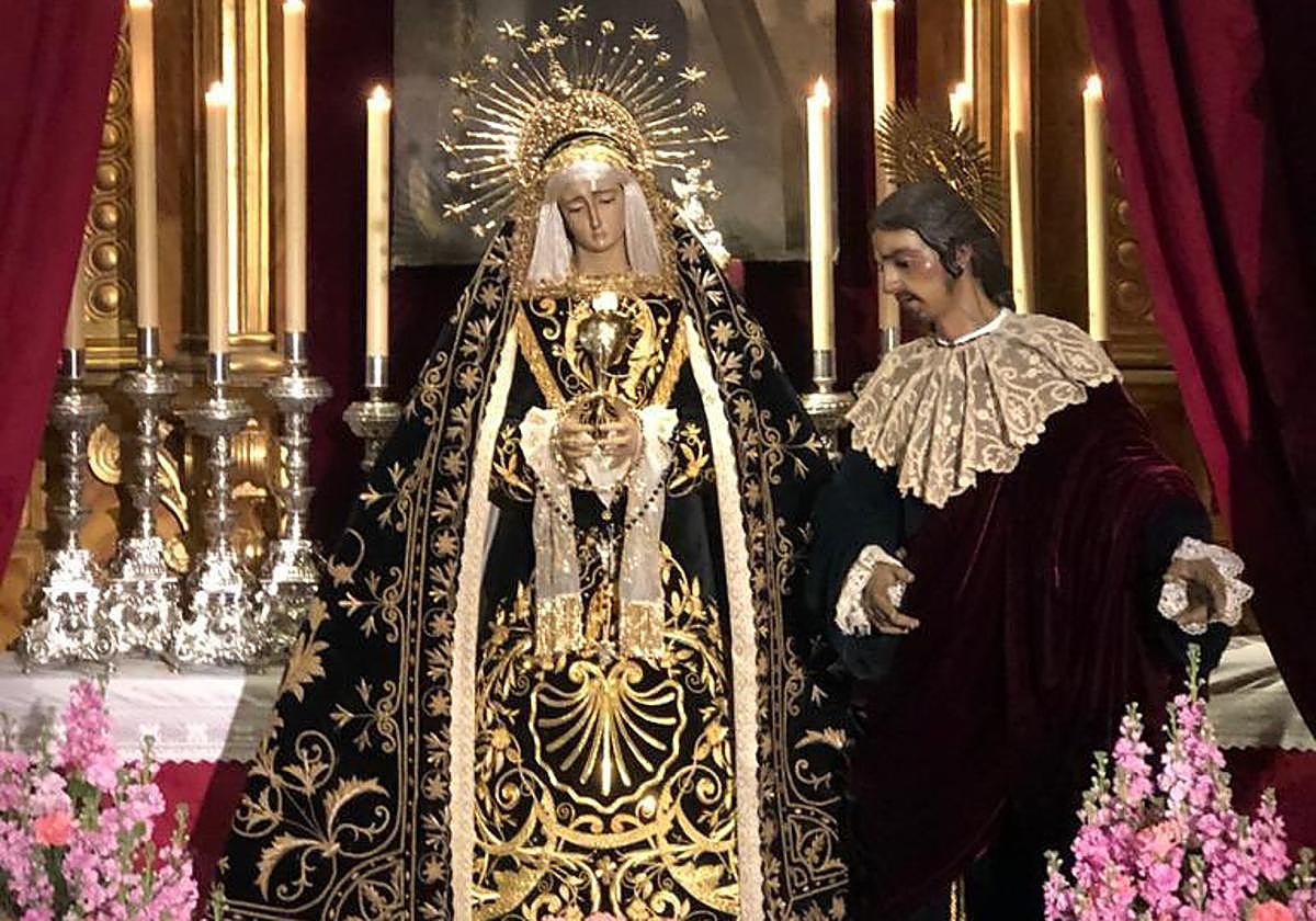 Horario e Itinerario Salida extraordinaria de la Virgen de la Soledad de Almería
