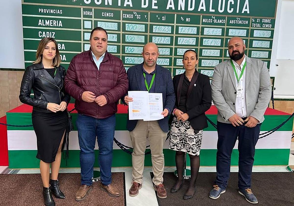 Presentación enmienda Parlamento de Andalucía.