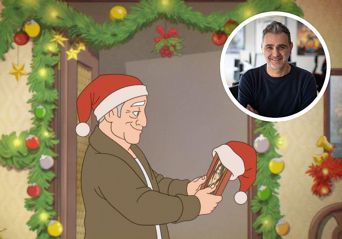 El protagonista del corto se ha viralizado a toda velocidad, con la melodía de 'Nuestra Navidad'.