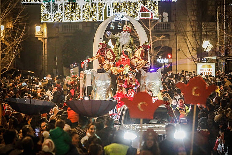 Cabalgata de Reyes en Granada el año pasado