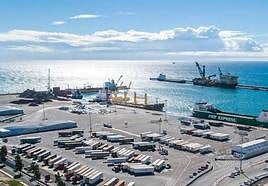 El puerto granadino de Motril.