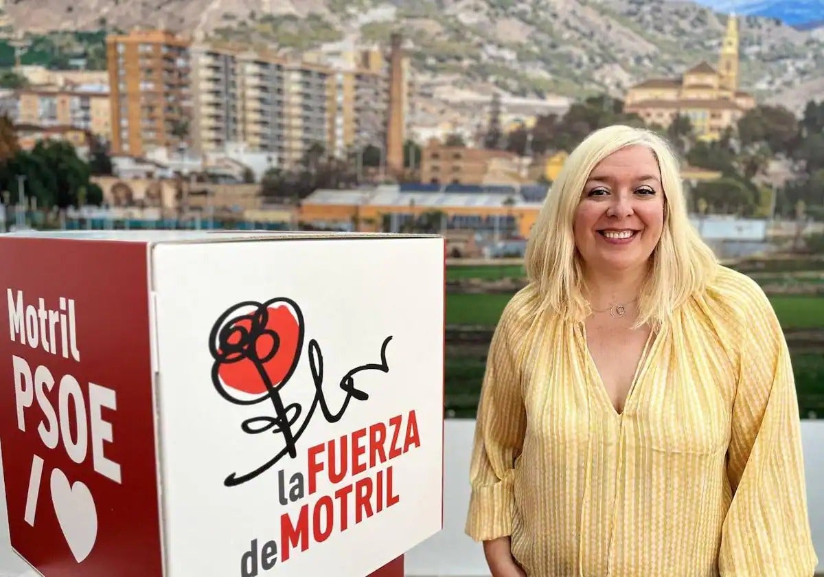 Flor Almón, durante su etapa al frente del PSOE de Motril.