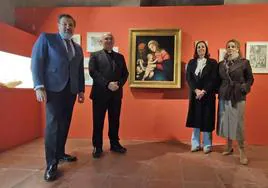 Luis Jesús García-Lomas, Francisco Juan Martínez, Marta Torres y Pilar Rodrigo.