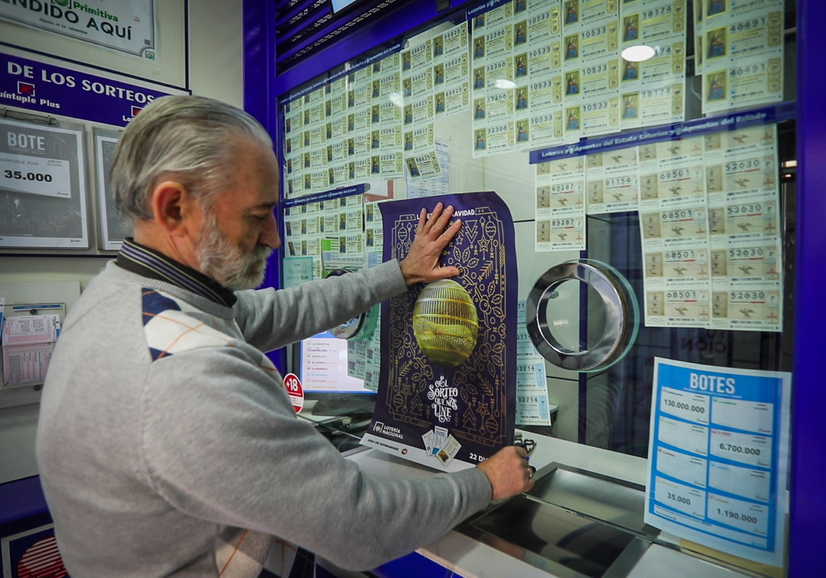 Una administración de Lotería.