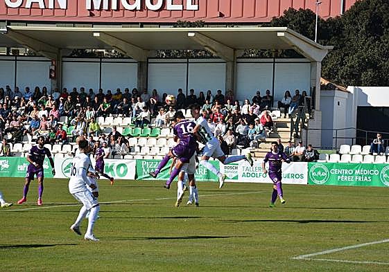 Una de las instantáneas que deja el partido.