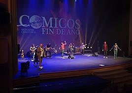 Actuación anterior de los cómicos almerienses.