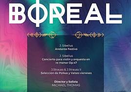 Cartel anunciador del concierto.