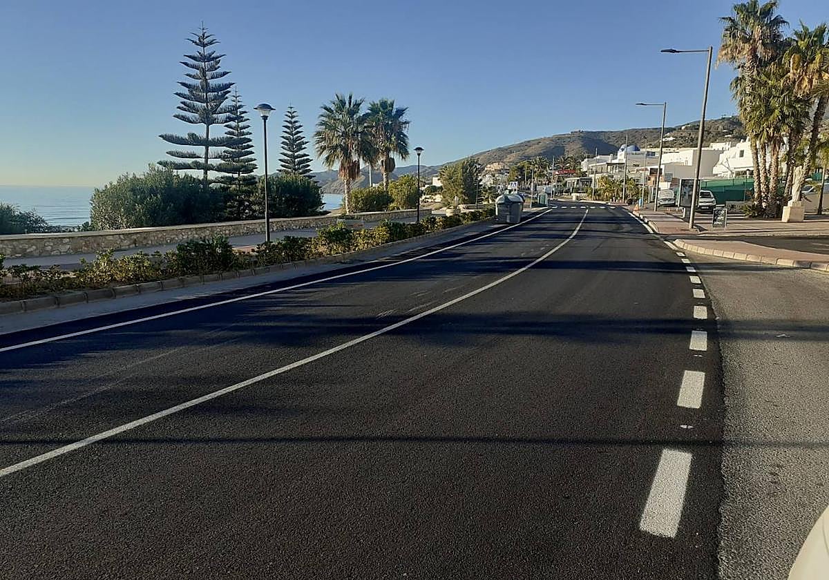 Carretera de Mojácar.
