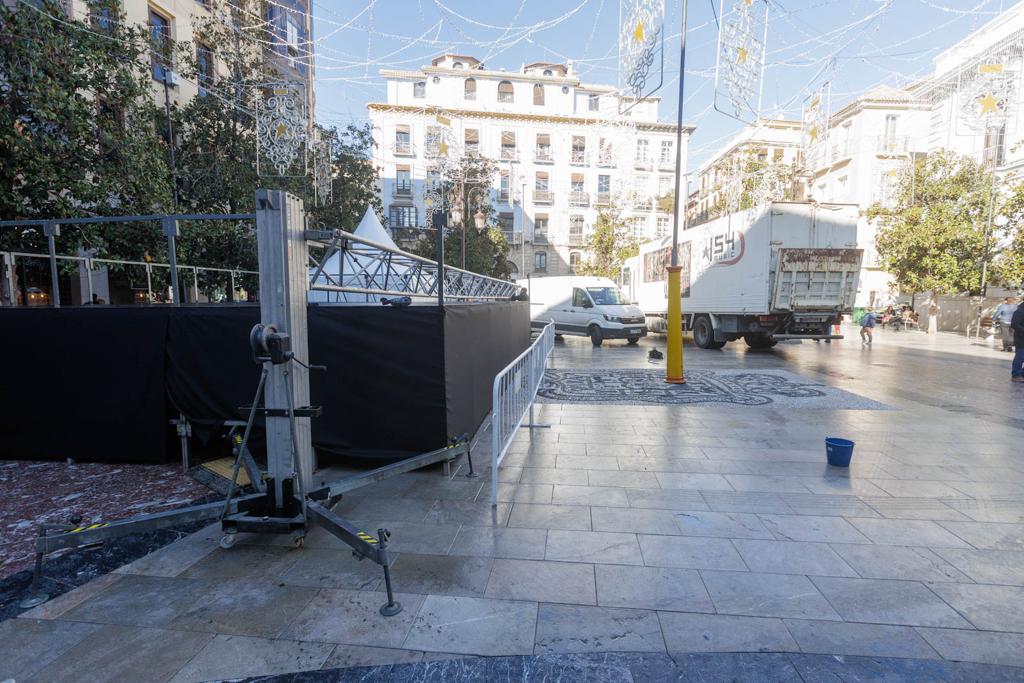 Granada se prepara para la Nochevieja