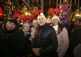 Un cotillón de Nochevieja en Granada.