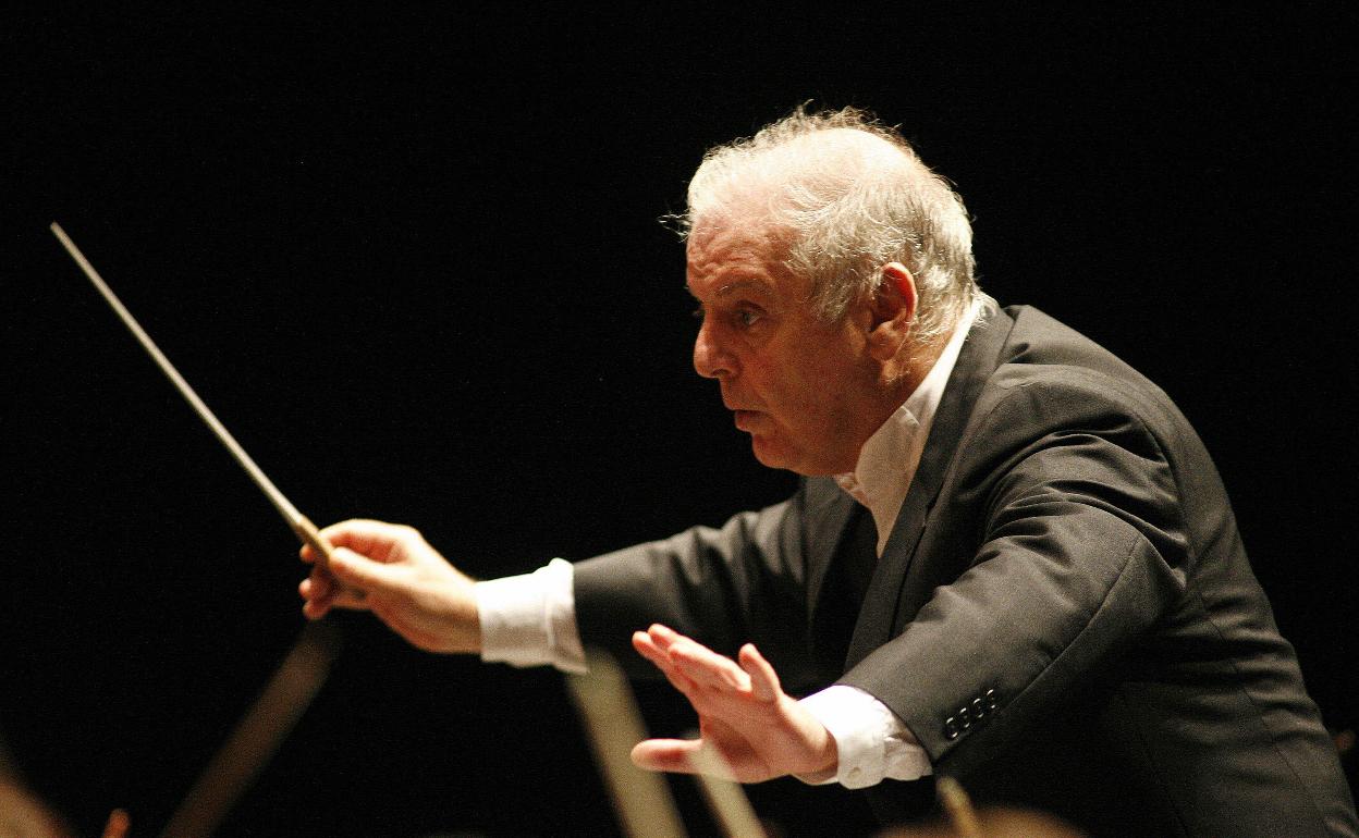 Lla Orquesta Fundación Baremboim-Said en una actuación anterior