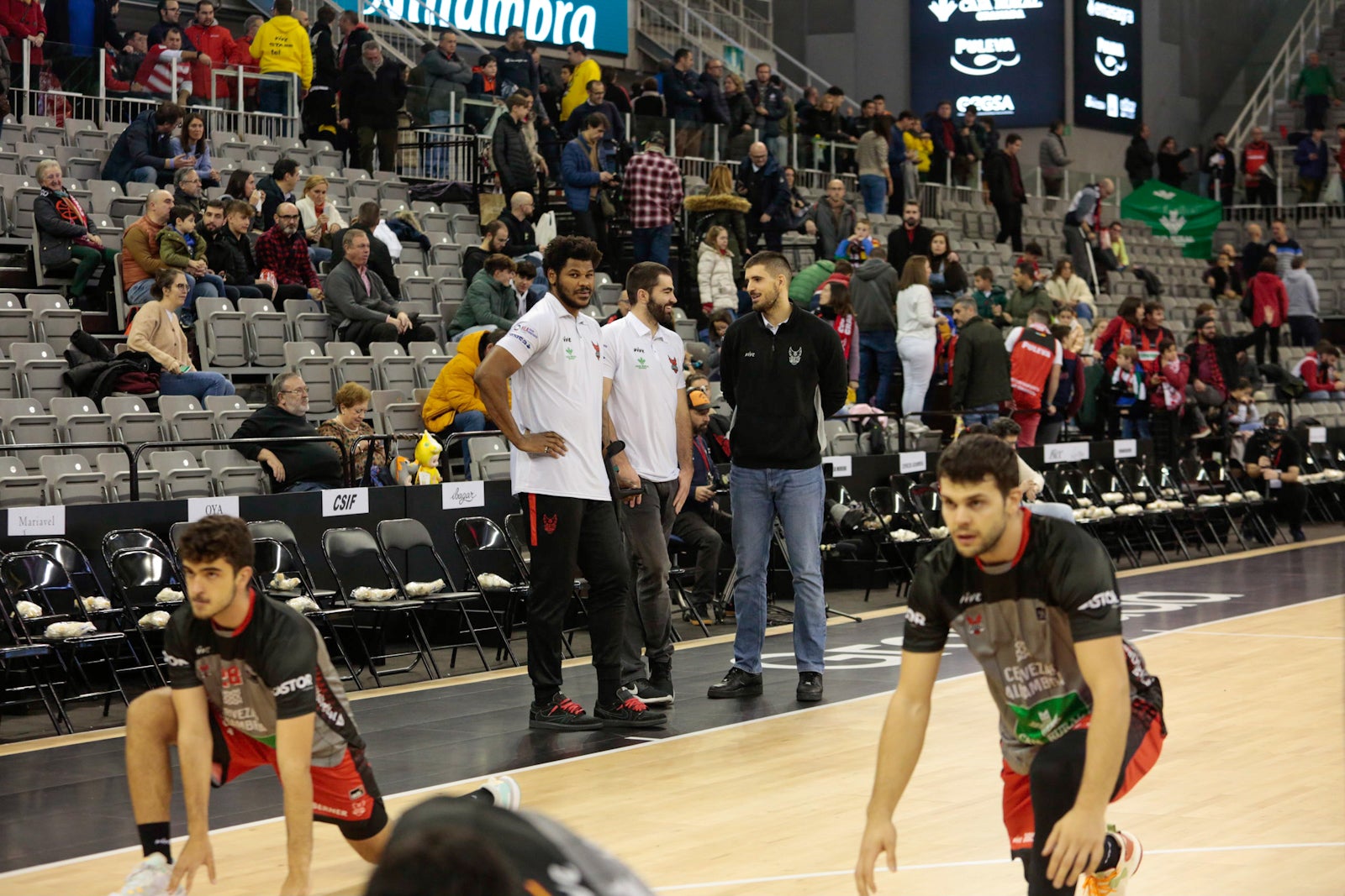 Las mejores imágenes del duelo disputado en el Palacio de los Deportes