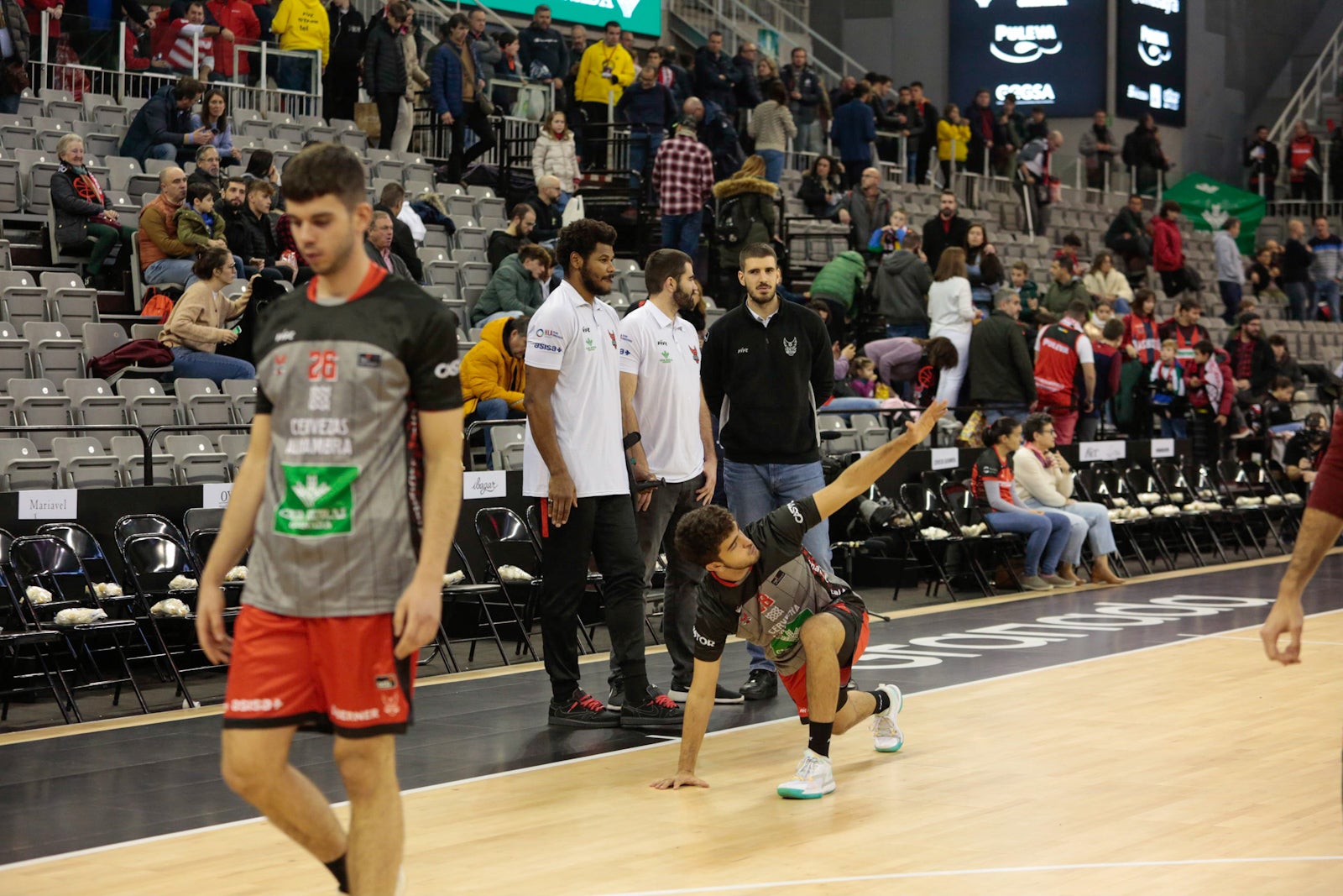 Las mejores imágenes del duelo disputado en el Palacio de los Deportes