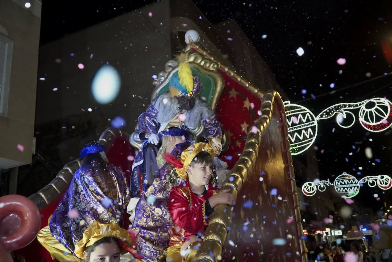 Desfile de Reyes Magos de Adra.