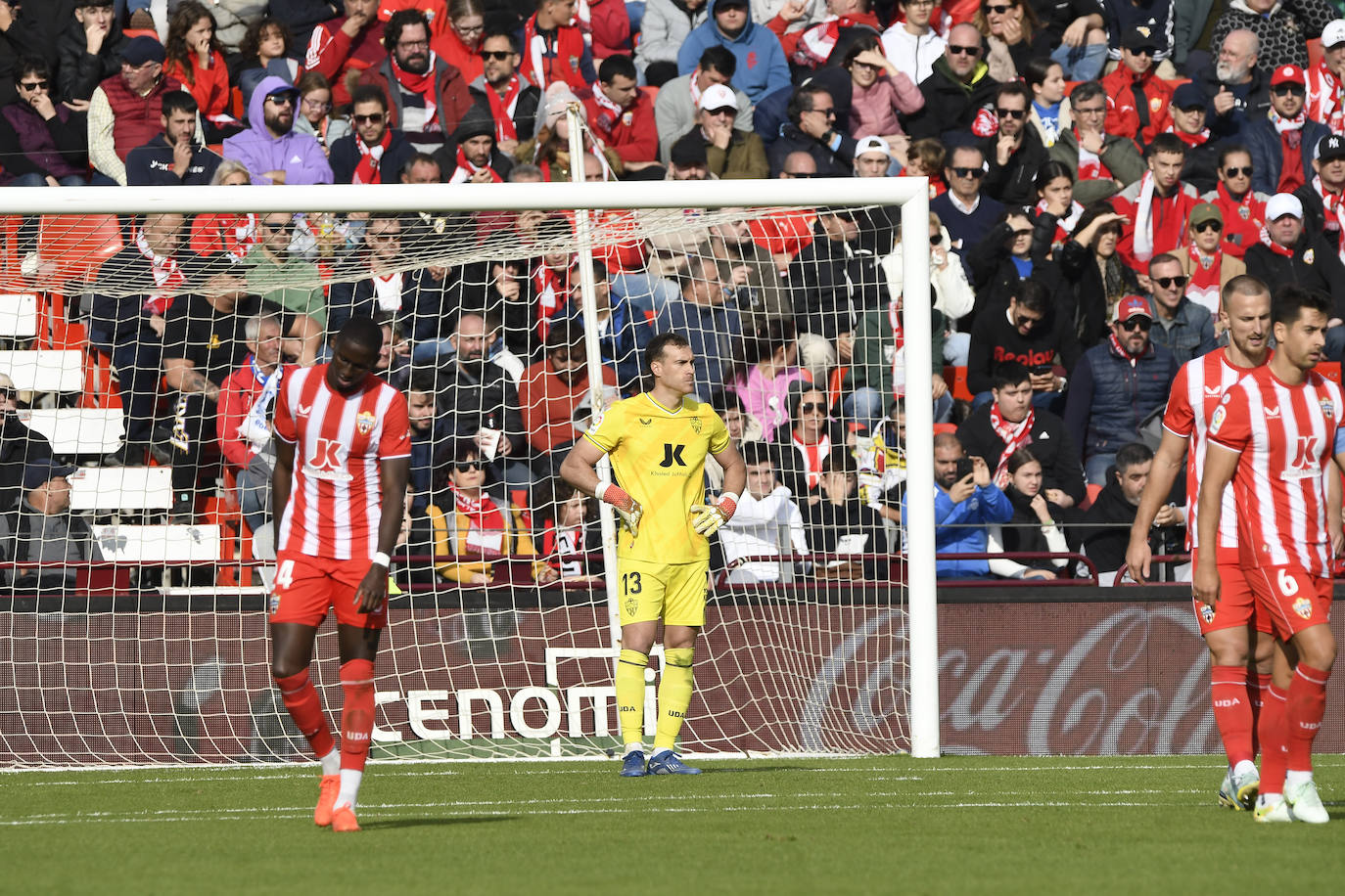 Las imágenes del Almería-Real Sociedad