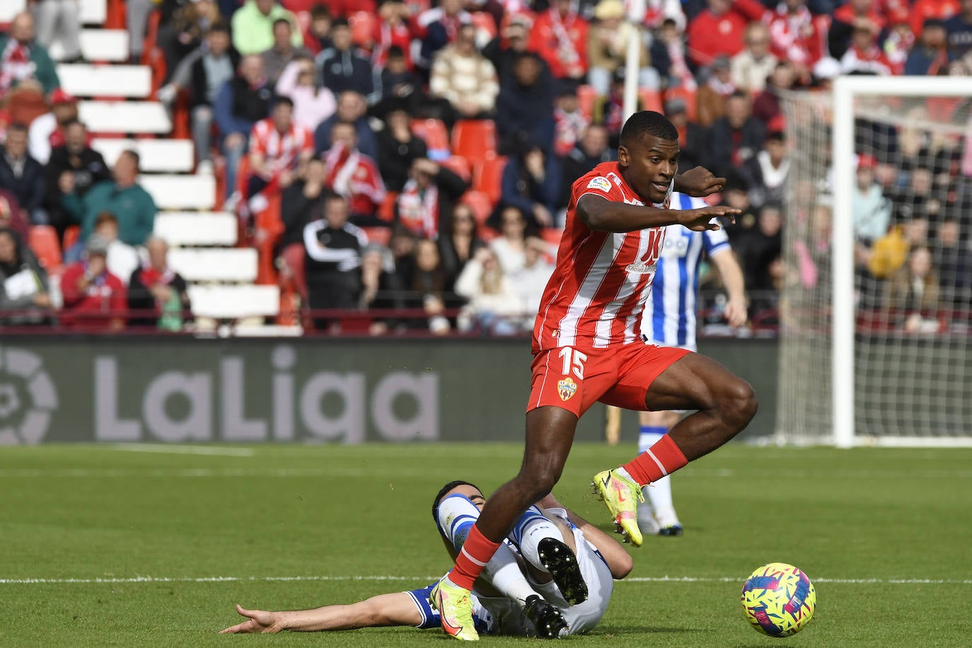 Las imágenes del Almería-Real Sociedad