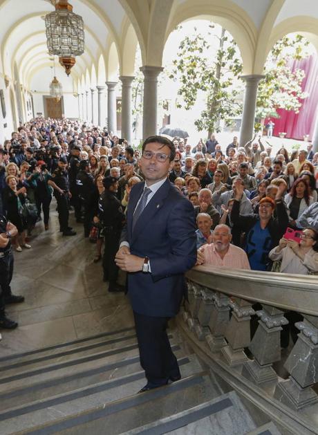 Imagen - Paco Cuenca en la toma de posesión de 2016. / Alfredo Aguilar