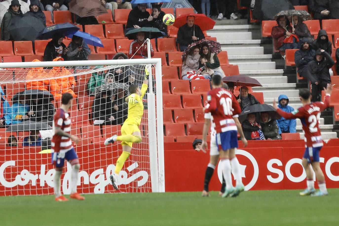 Las mejores imágenes del partido disputado en Los Cármenes