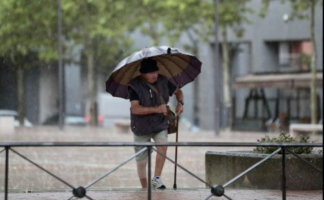 Lluvia en Andalucía.
