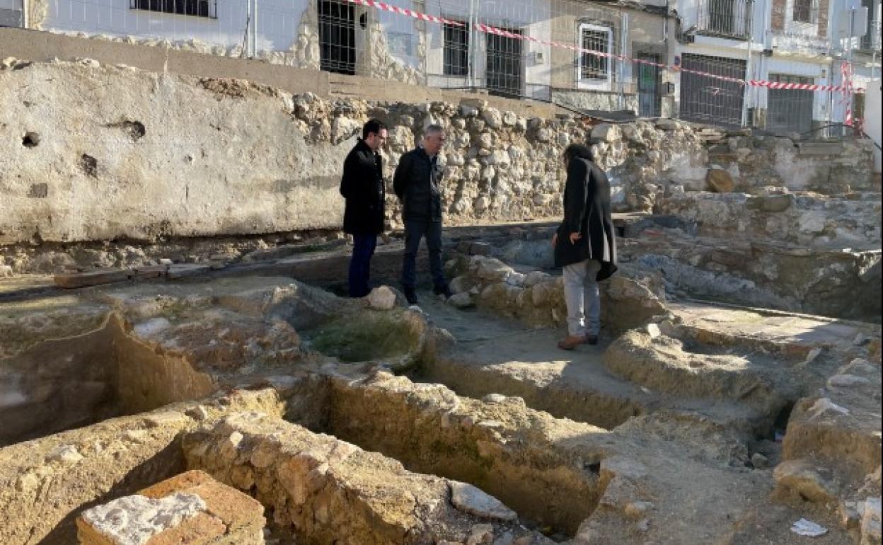 Obras paralizadas por la aparición de nuevos restos de Las Tenerías. 