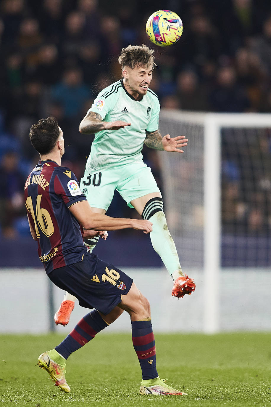 Las mejores imágenes del partido disputado este domingo en Valencia