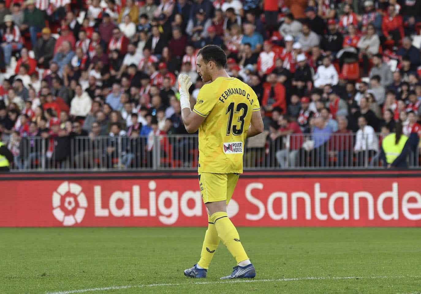 Lance del partido disputado este domingo.