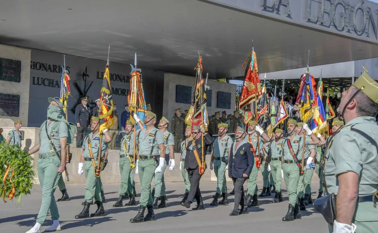 La Legión española: de Edchera a Bagdad, siempre con el mismo