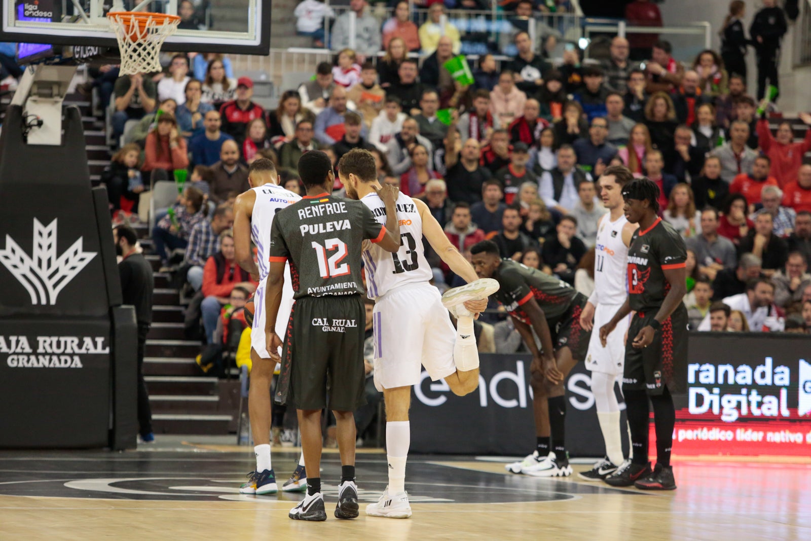 Las mejores imágenes del duelo disputado en el Palacio de los Deportes