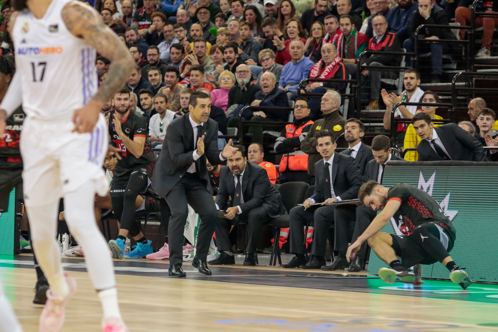 Las mejores imágenes del duelo disputado en el Palacio de los Deportes