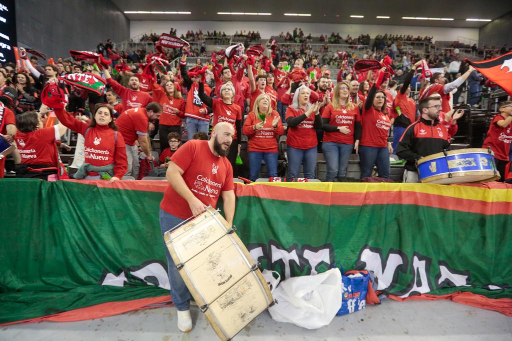 Las mejores imágenes del duelo disputado en el Palacio de los Deportes