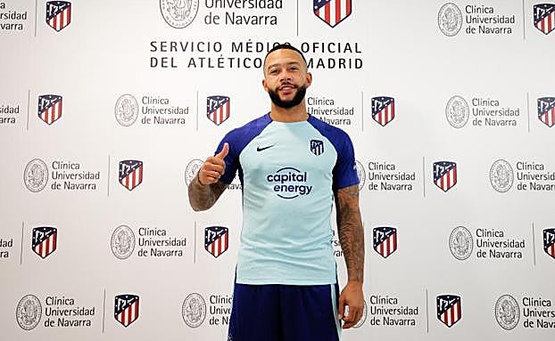 Memphis, sustituto de Joao Félix en el Atlético