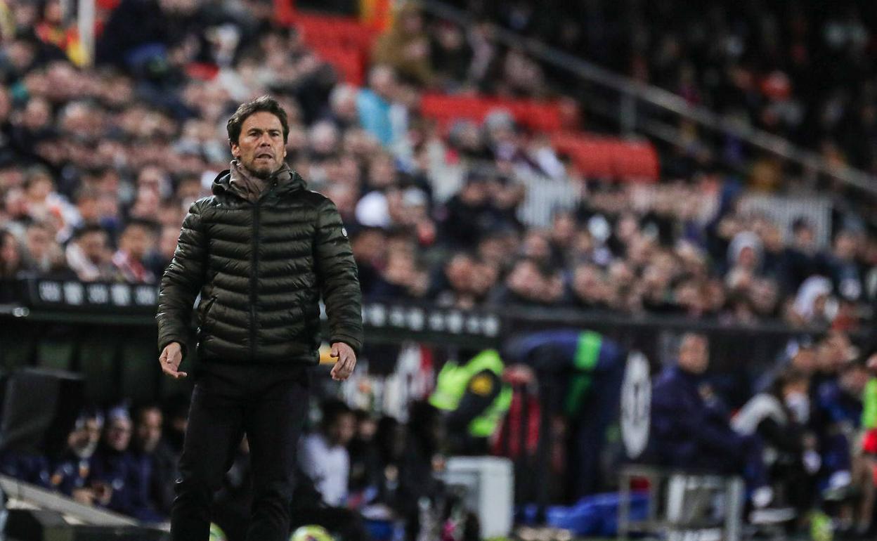 Rubi destacó el trabajo realizado por el equipo para sumar un importante punto en Valencia. 