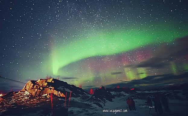 La 'temporada alta' de auroras boreales es de noviembre a marzo. 