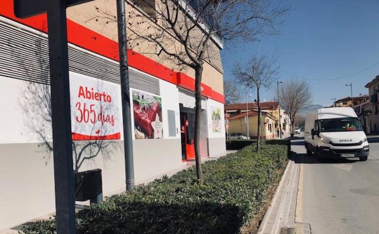 Supermercado atracado