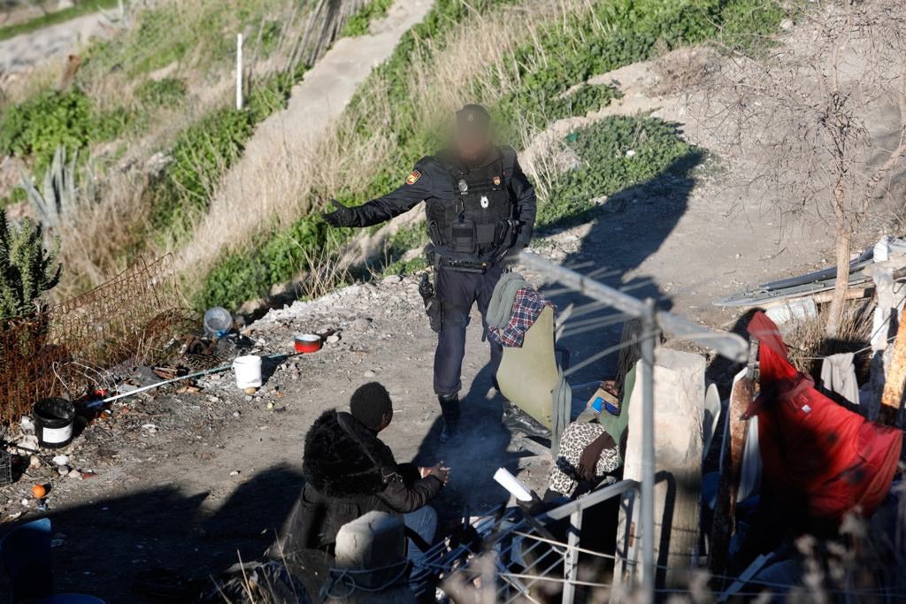 Amplio dispositivo en la zona contra los okupas y el tráfico de droga