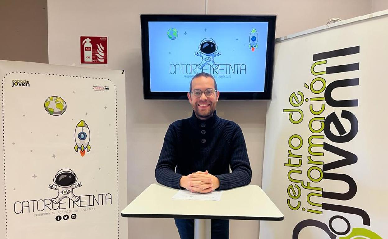 Jorge López, concejal de Juventud de Baeza. 