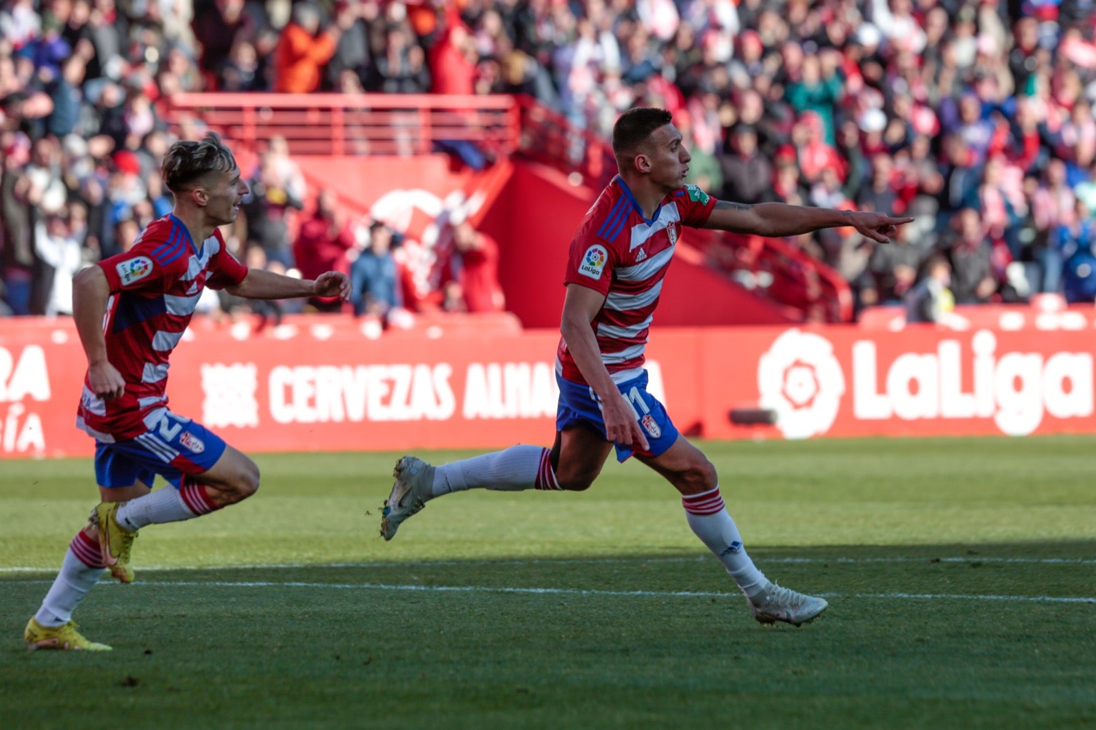 Las mejores imágenes del partido disputado en Los Cármenes