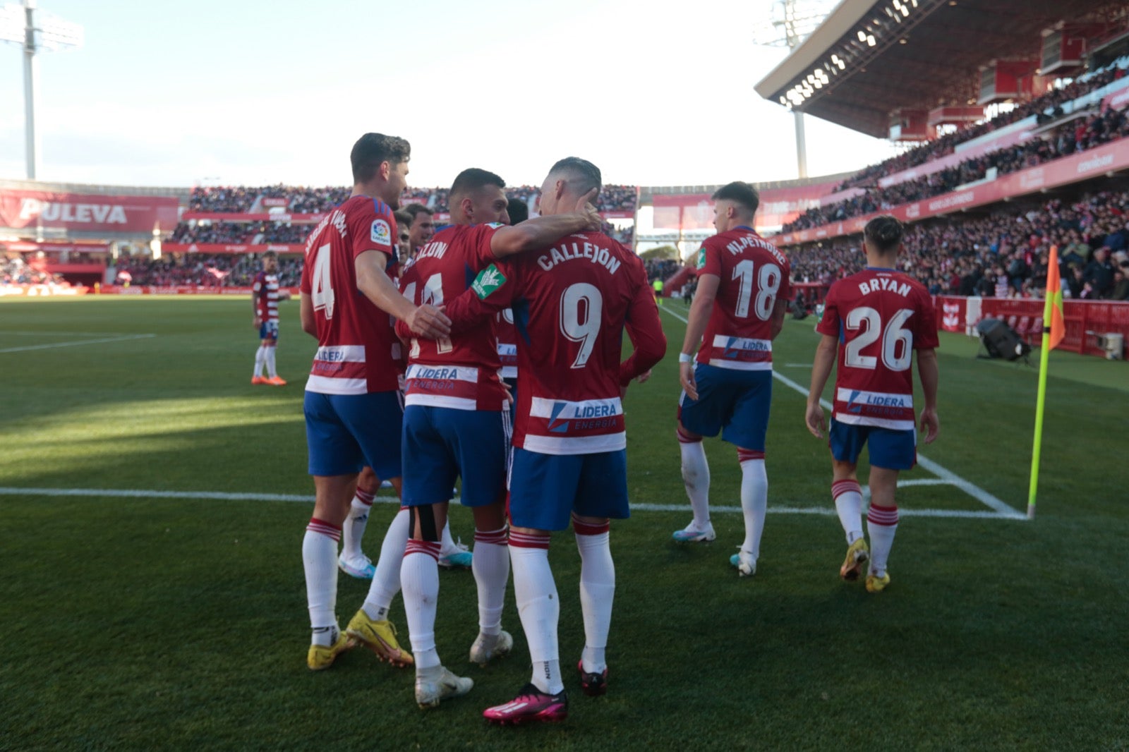 Las mejores imágenes del partido disputado en Los Cármenes