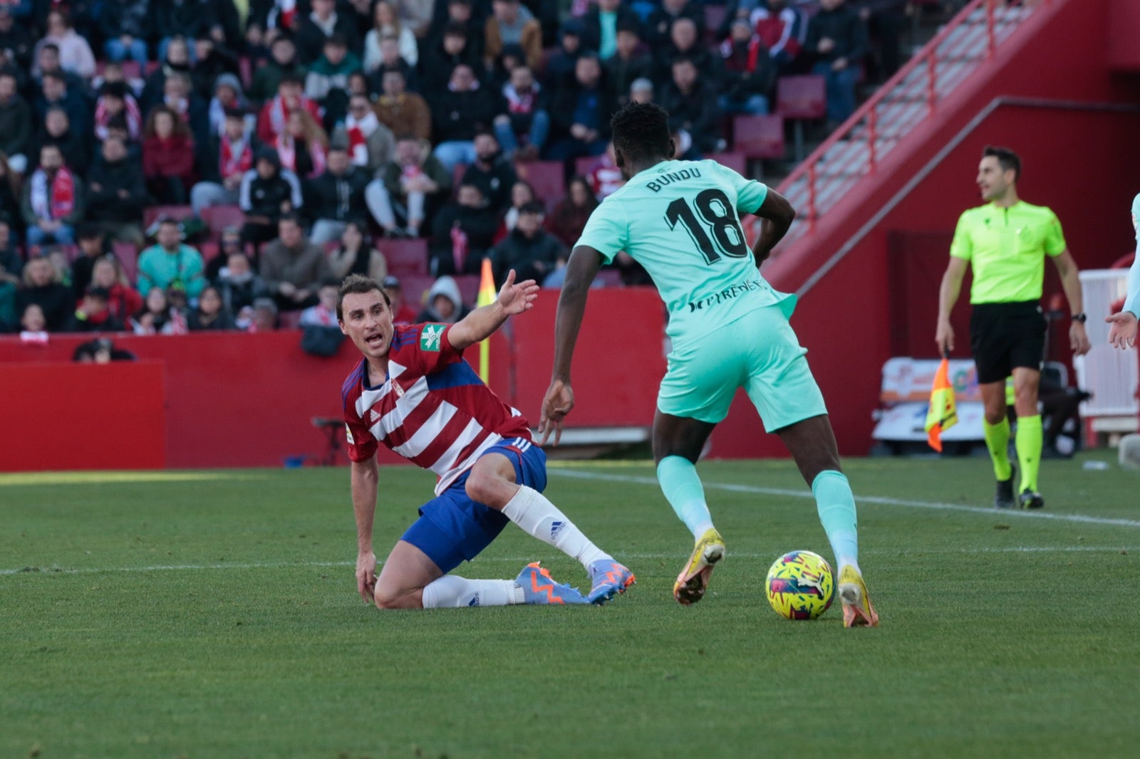 Las mejores imágenes del partido disputado en Los Cármenes