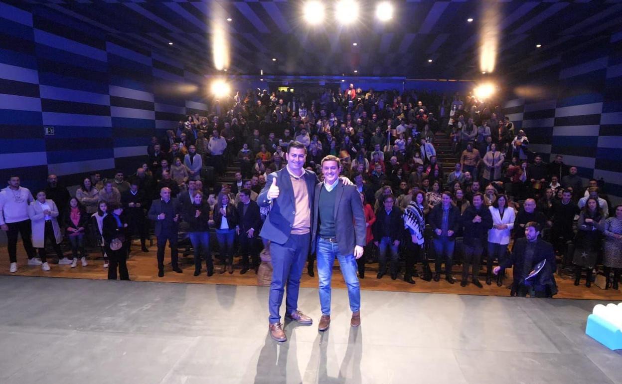 Acto de presentación del candidato popular de Níjar.