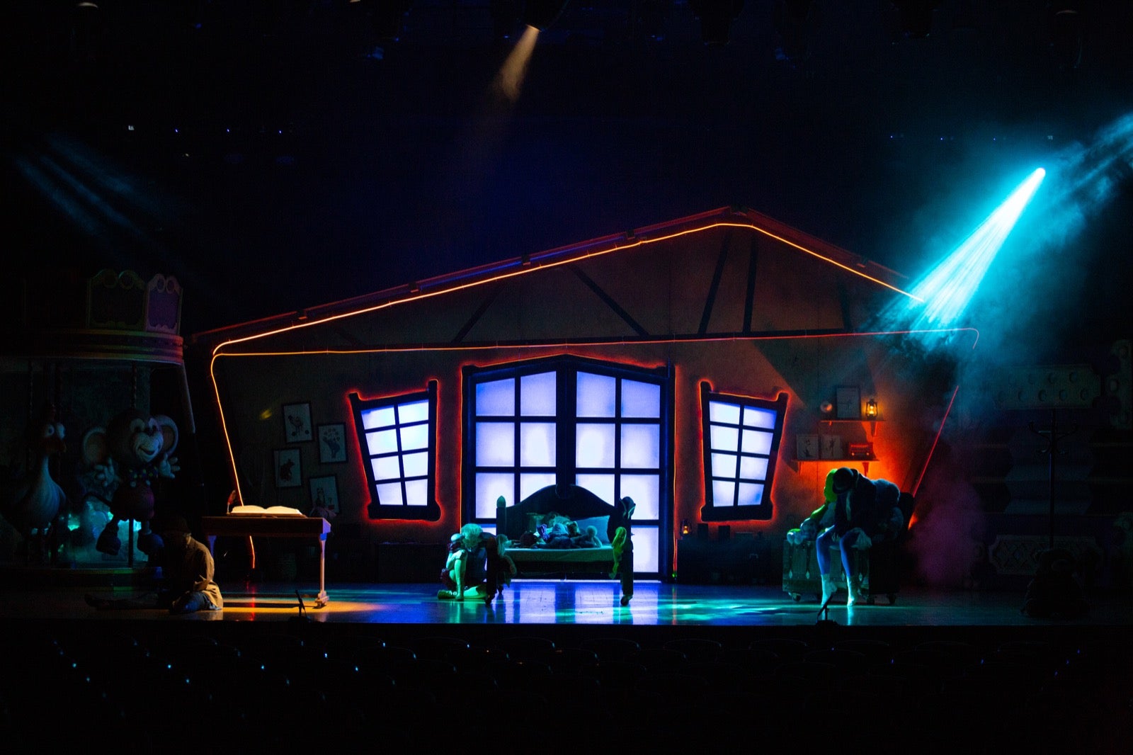 El espectáculo 'El Sueño de Miliki'. 