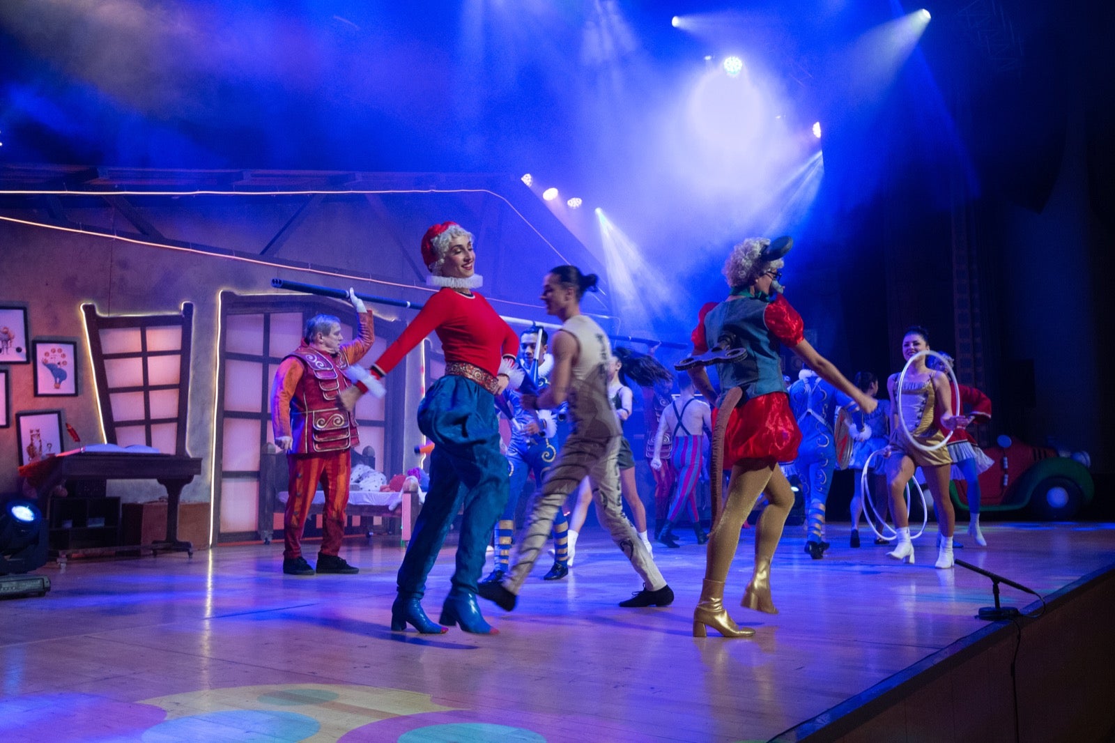 El espectáculo 'El Sueño de Miliki'. 