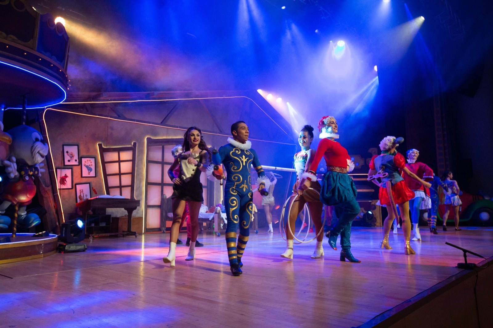 El espectáculo 'El Sueño de Miliki'. 