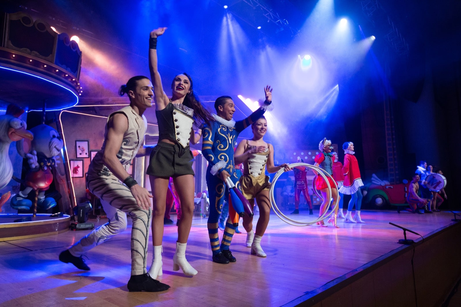 El espectáculo 'El Sueño de Miliki'. 