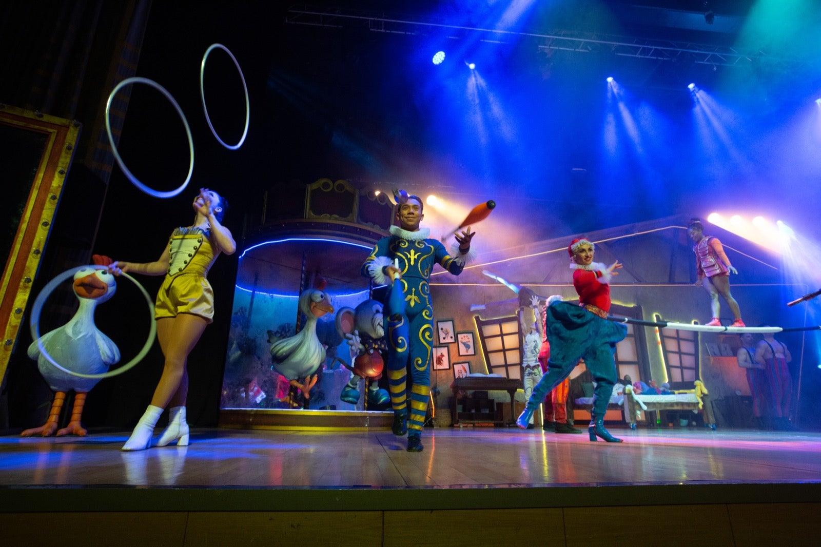 El espectáculo 'El Sueño de Miliki'. 