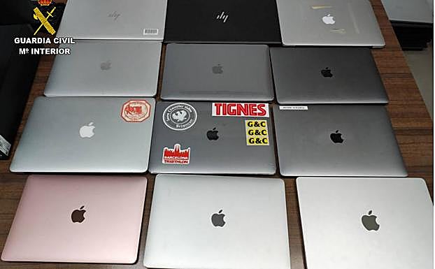 La geolocalización de una tablet robada permite dar en Huétor Tájar con un camionero que había sustraido cientos de artículos