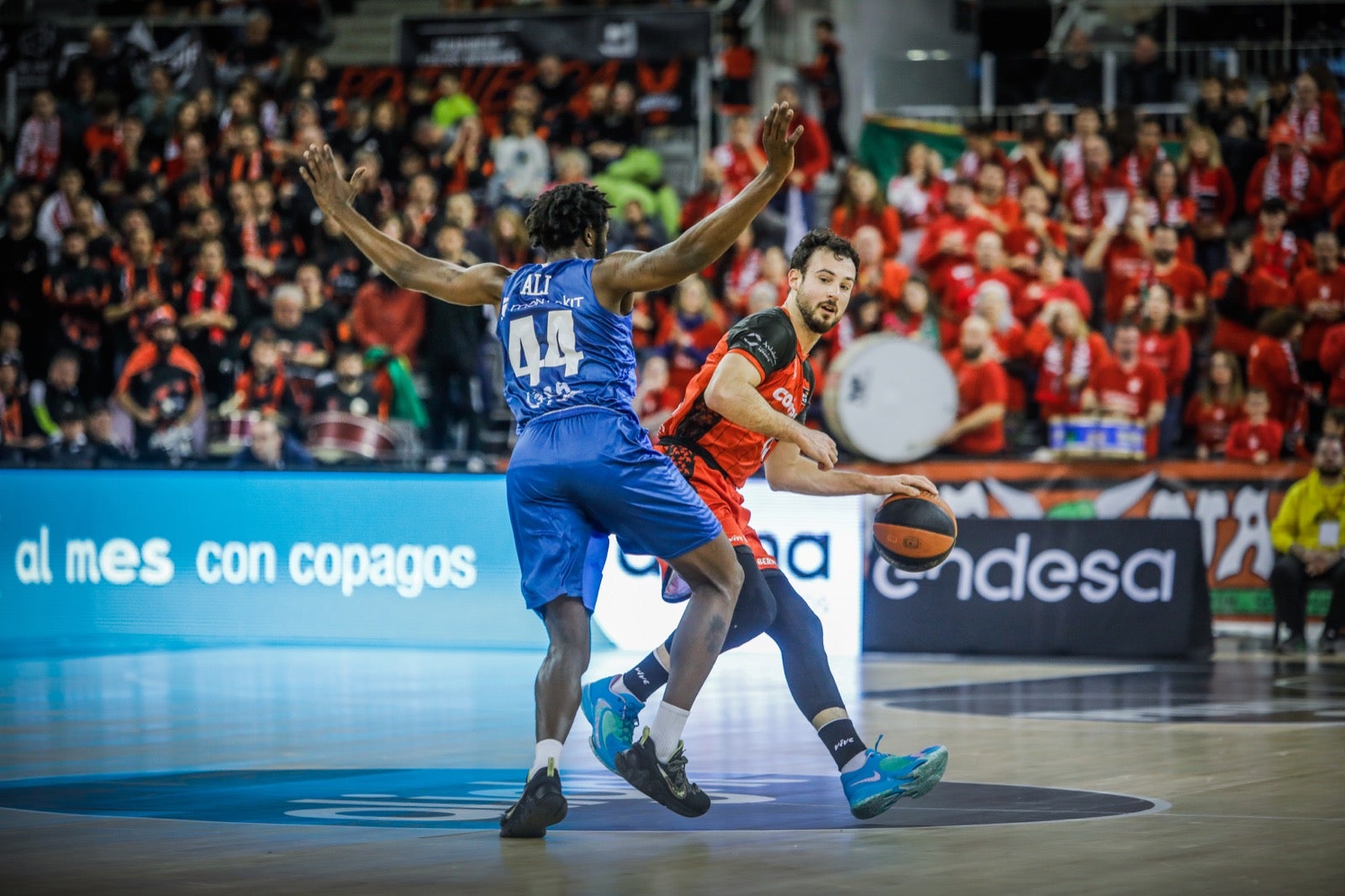 Las mejores imágenes del duelo disputado en el Palacio de los Deportes