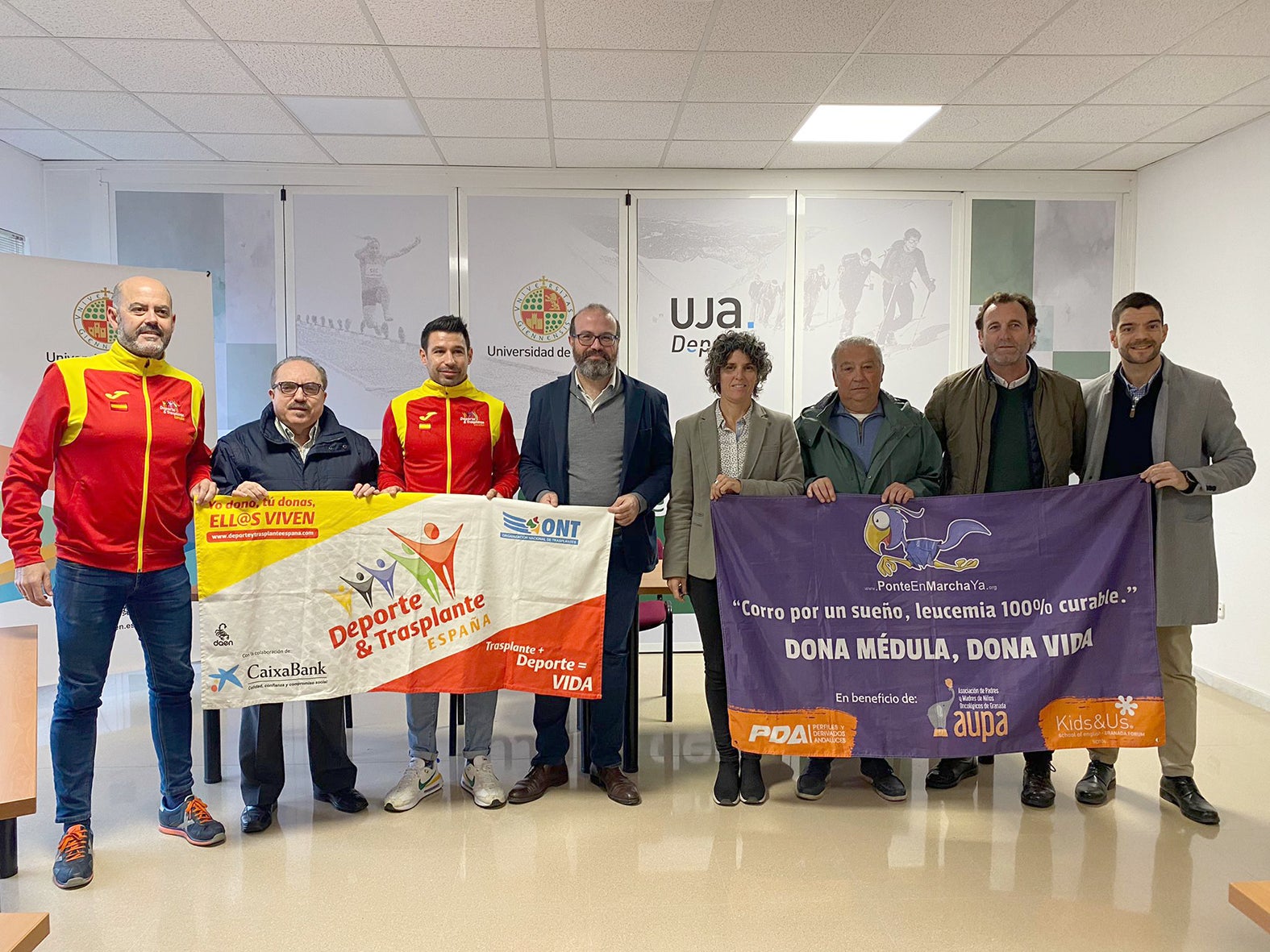 Presentación del Triangular de Fútbol organizado por la UJA. 